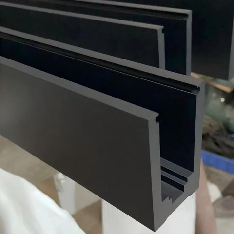 Side Mount Aluminium U Channel Base Shoe with Caps