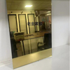 4mm 5mm 6mm 8mm 24K Golden Reflective Float Glass
