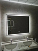 Circle Square LED Lighting Framed Mirror