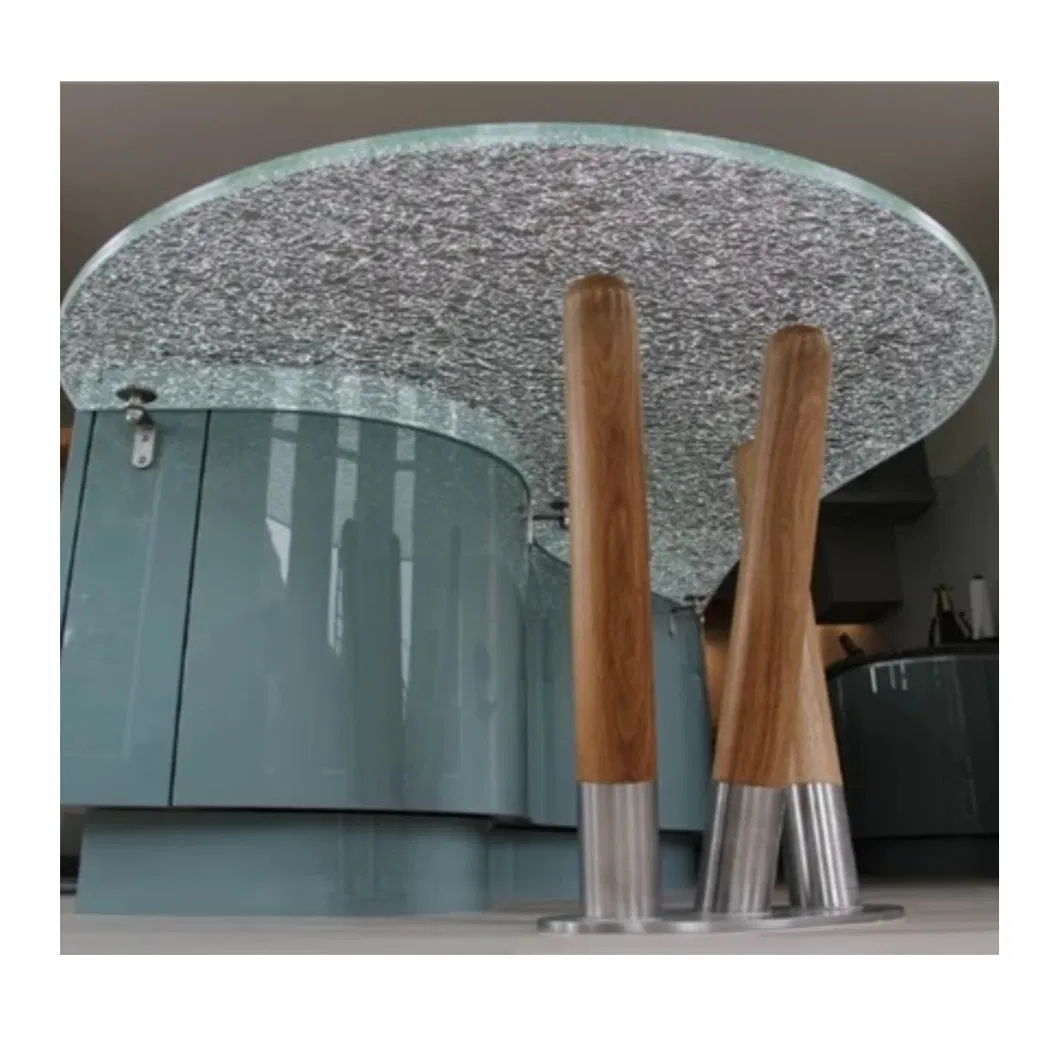 Decorative Broken Glass Ice Cracked PVB Laminated Glass