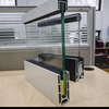 Aluminium Glass Anodised White and Black Balustrade Bottom and Top Railing Profile