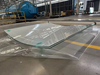 Clear Temperd Laminated Curved Bending Glass Panel