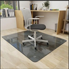 5mm Tempered Glass Heavy Duty Chair Mats with Beveled Edges
