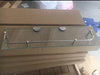 Tempered Glass Triangle Storage Bathroom Corner Shelf Rack