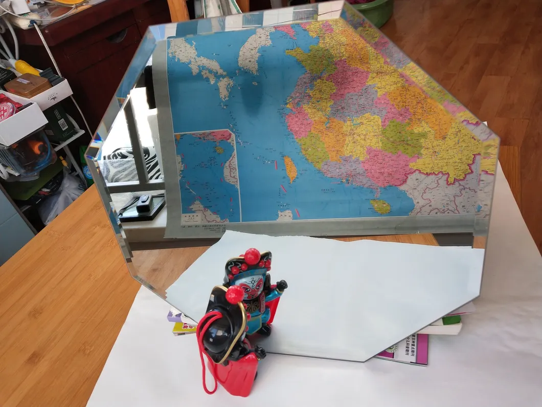 Beveled Wall Mirror Mosaic Tiles