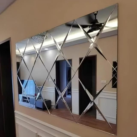5mm Long Strip Beveled Mirror