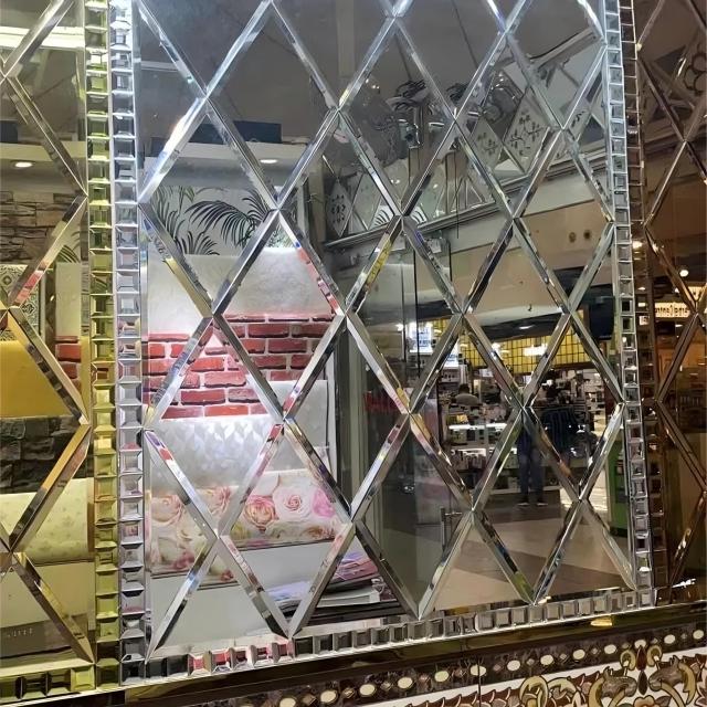 Hot Sale Mirror Mosaic Tiles for Craft Decorative Wall Mirror Glass Tile