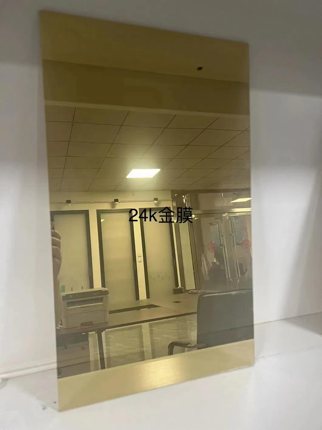 4mm 5mm 6mm on Line Hard Coating Dark Blue Reflective Float Glass