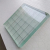 6mm Fire Resistant Clear Mesh Polished Fireproof Door Wired Glass