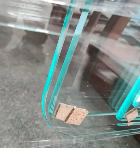 Clear Temperd Laminated Curved Bending Glass Panel