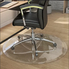 5mm Tempered Glass Heavy Duty Chair Mats with Beveled Edges