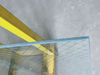 6mm 7mm 30 Minutes Fire Resistant Obscure Nashiji Wired Glass