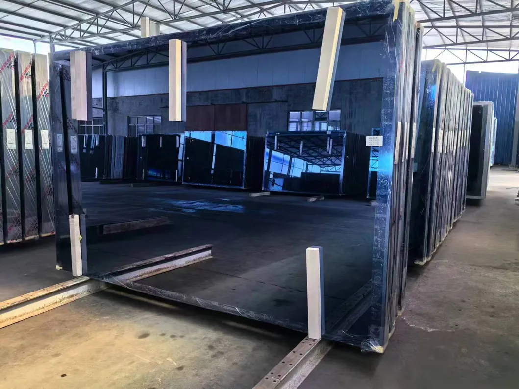 4mm 5mm 6mm on Line Hard Coating Dark Blue Reflective Float Glass