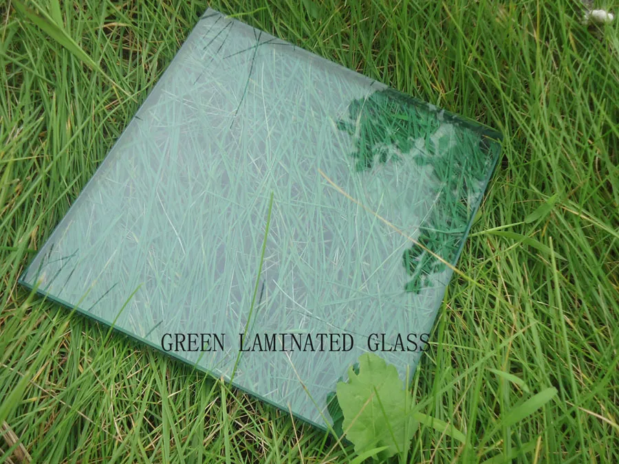 33.1 44.1 55.2 66.2 88.2 Gradient PVB Clear White Laminated Tempered Glass