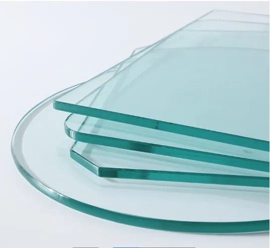 8mm 10mm Tempered Glass Table Top with Round Corner Polished Pencil Edges