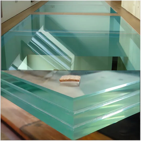 30mm Multi Layers Non Slip Tempered Laminated Glass Floor