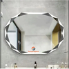 4mm-8mm Hexagonal Beveled Edged Bathroom Vanity Mirror