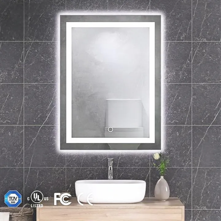 5mm 6mm Beveled Edge Bathroom Vanity Dressing Mirror