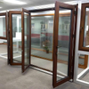 Exterior Double Glazed Thermal Break Aluminium Bi-Folding Door