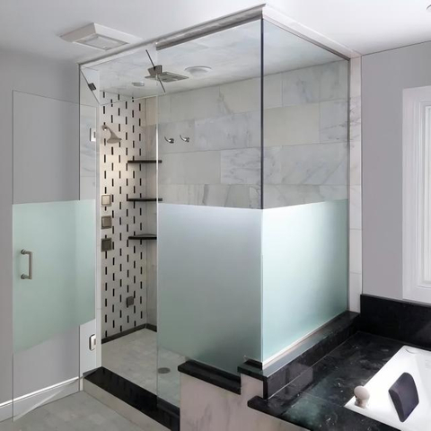 6mm 8mm 10mm Tempered Shower Glass