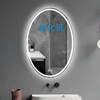 Easy Mounting Anti Fog Round Bathroom LED Lluminated Mirror