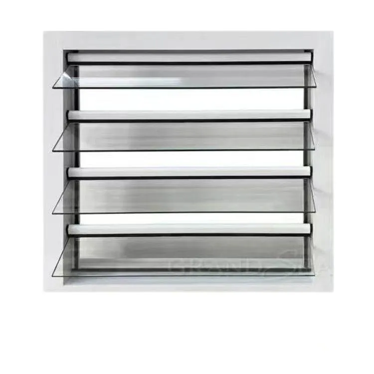 Aluminium Blinds Louver Shutter Glass Window