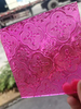 4mm 5mm 6mm Clear Tinted Flora Red Blue Yellow Green Patterned Glass