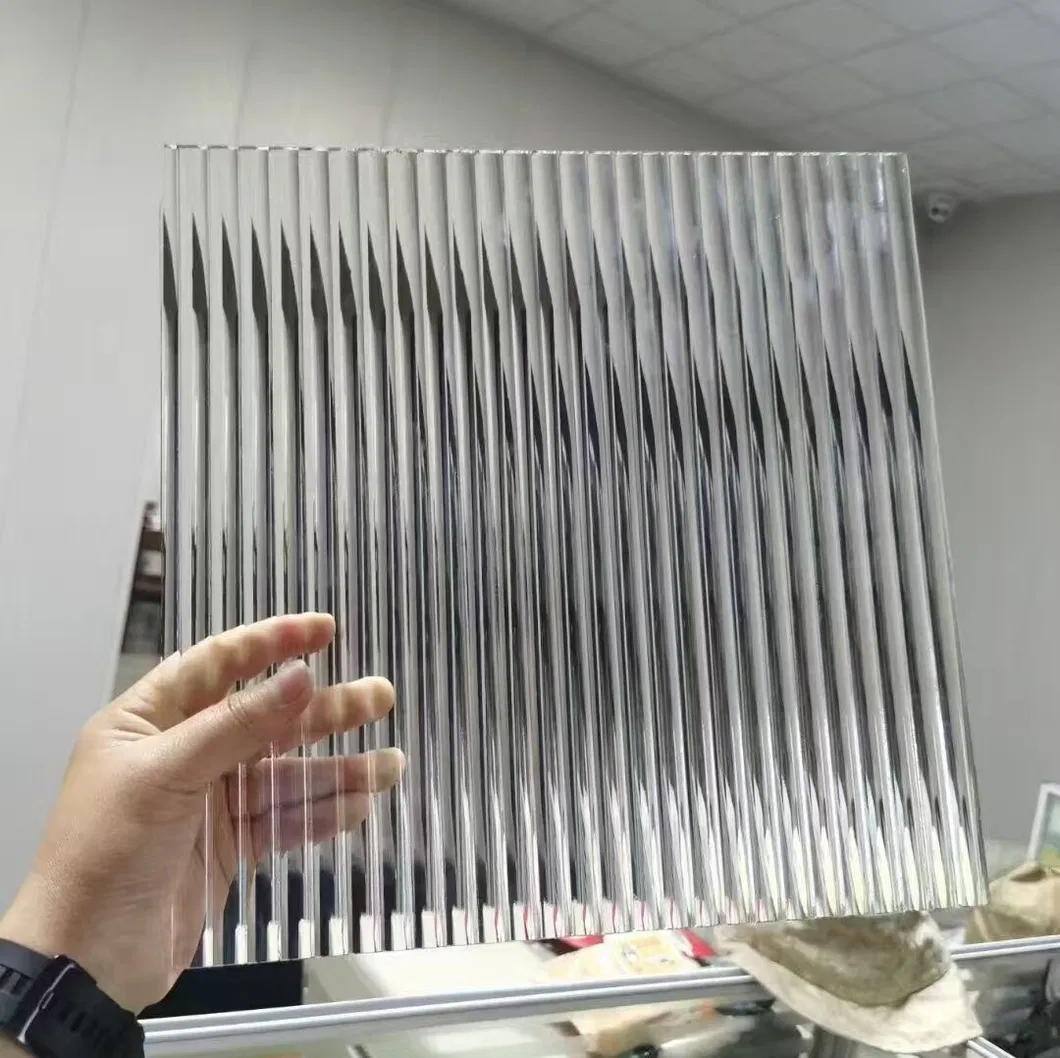 6.8mm Fireproof Polishsed Clear Wired Glass