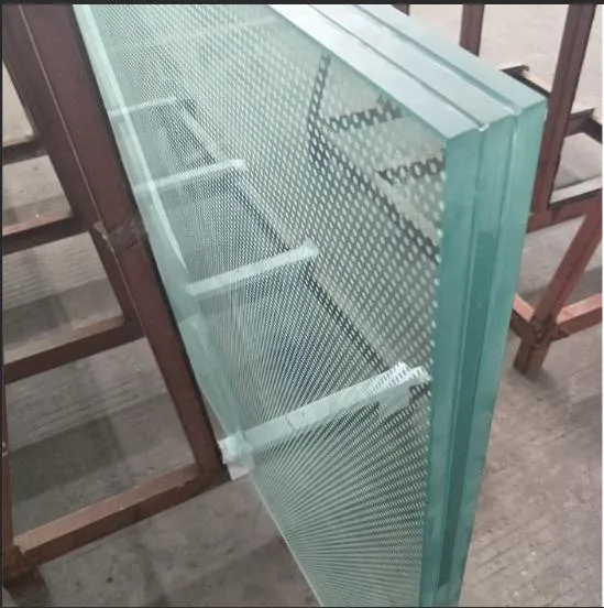Spiral Tempered Laminated Glass Stairs Fencing