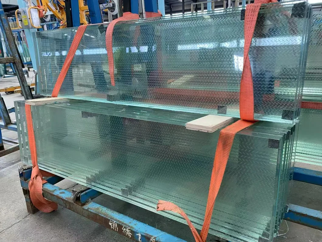 30mm Multi Layers Non Slip Tempered Laminated Glass Floor