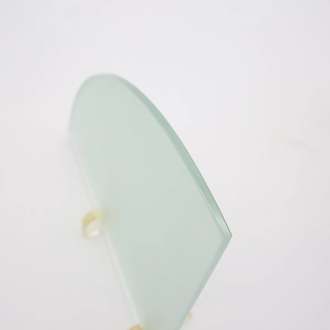 6mm 8mm 10mm 12mm Tempered Glass Extra Clear Clear Polished Glass Edge