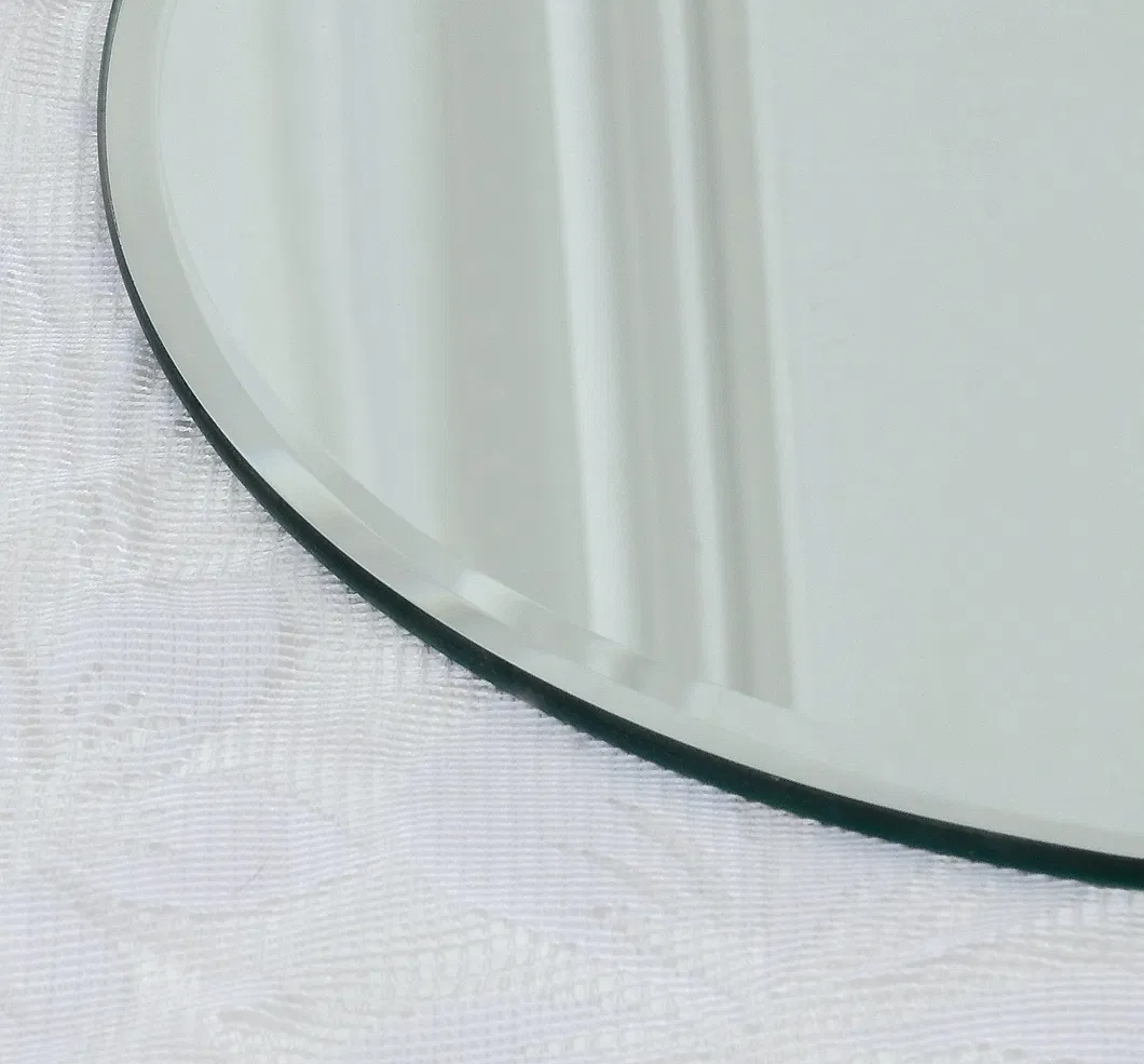 8mm 10mm 12mm Tempered Dining Glass Table Top with Pencil Round Edge