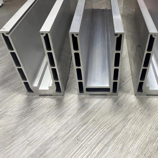Balustrade Handrail Aluminium U Channel Base Balcony Glass Railing U Channel Profile