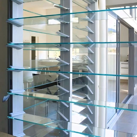 Aluminium Ventilation Adjustable Louver Shutter Blade Windows