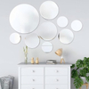 Easy Mounting Anti Fog Round Bathroom LED Lluminated Mirror